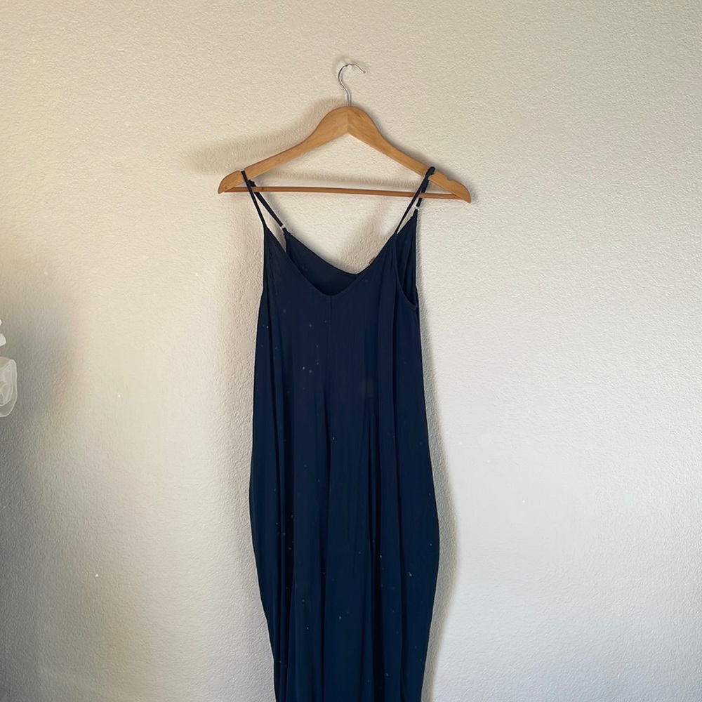 Love Stitch navy maxi dress
